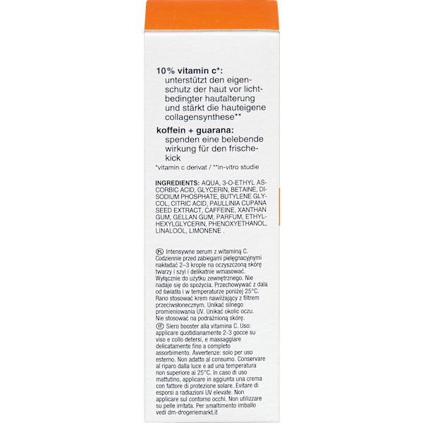 Serum Vitamin C Booster, Energy Effect SEINZ.