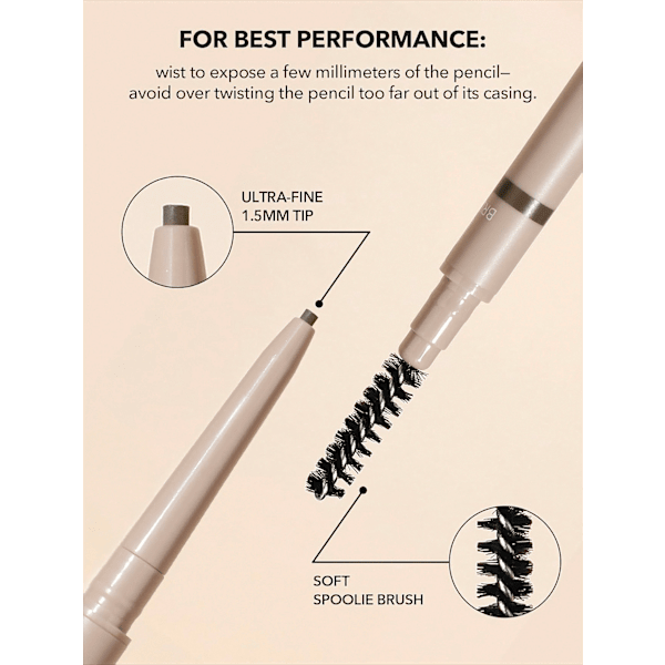 Augenbauenstift Insta-fill Brow Pencil Blonde SHEGLAM