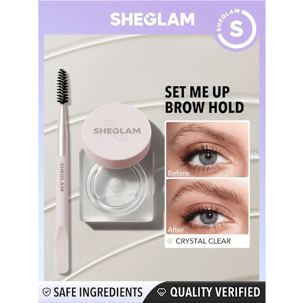 Augenbrauengel Set Me Up Brow Hold Crystal Clear SHEGLAM