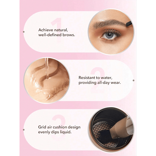 Augenbrauenstift Brow-Fection Angled Brush & Dip Chocolate SHEGLAM