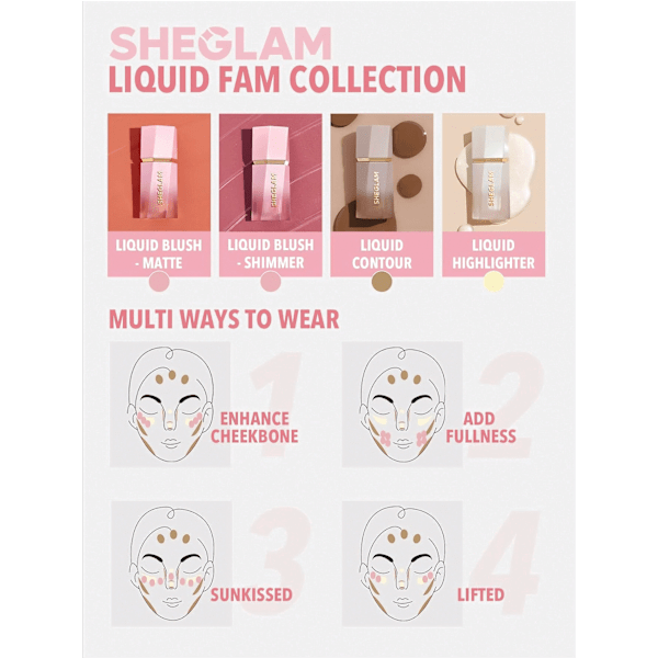 Contouring Liquid Sun Sculpt Tawny Amber SHEGLAM