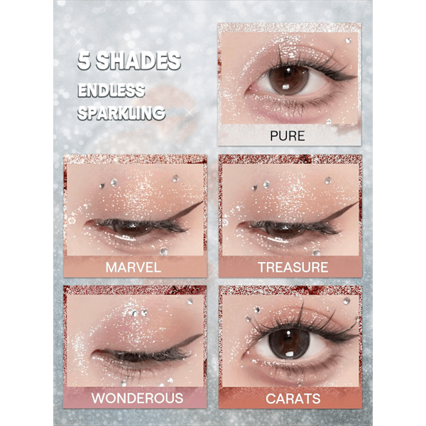 Lidschatten Enigma Sparkly Treasure SHEGLAM
