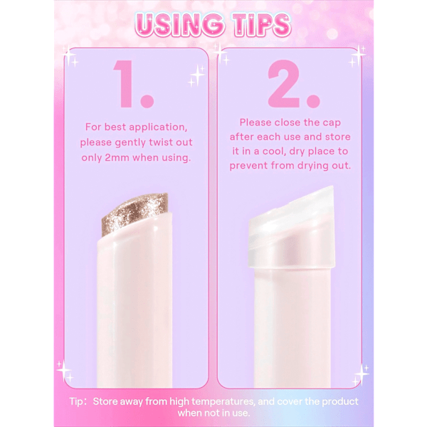 Lidschatten Stick Crystal Jelly Aura Blitz SHEGLAM