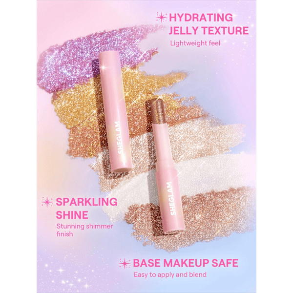 Lidschatten Stick Crystal Jelly Starlit Silver SHEGLAM