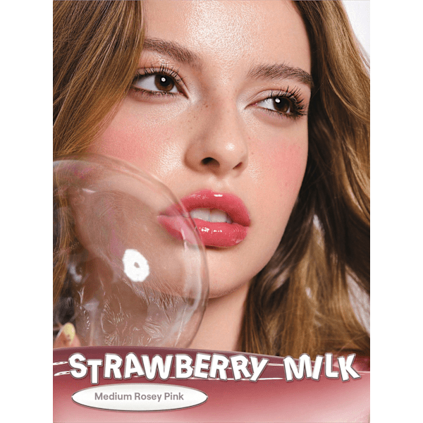 Lipgloss Glass Lock Air 118 Strawberry Milk SHEGLAM