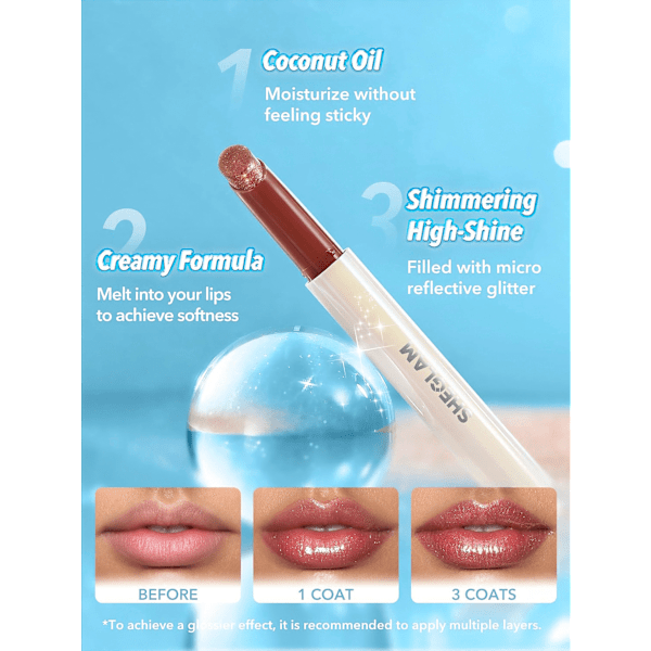 Lippenstift  Plumper Shimmer Pink Flamingo SHEGLAM