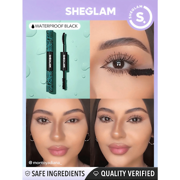 Mascara All In One Volume & Length Mascara Black SHEGLAM