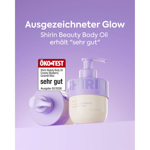 Körperöl Creamy Blueberry Caramel Bliss SHIRIN BEAUTY