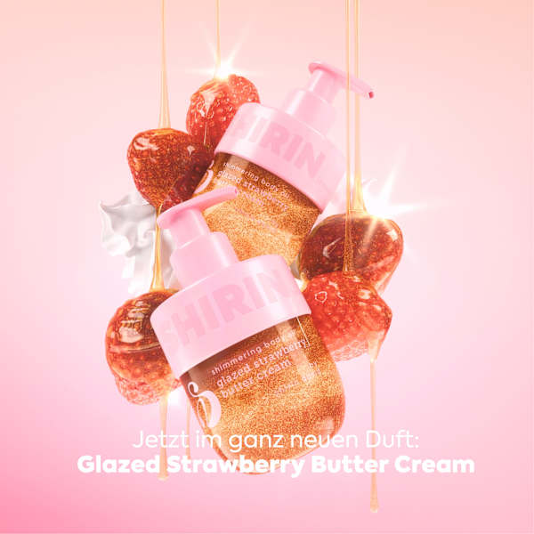 Körperöl Shimmering Body Oil Strawberry SHIRIN BEAUTY