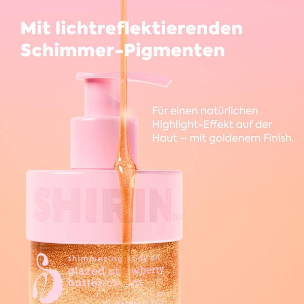 Körperöl Shimmering Body Oil Strawberry SHIRIN BEAUTY