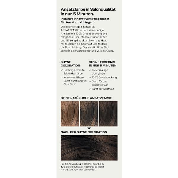 Ansatzset Root Fix 6 Hellbraun SHYNE Professional