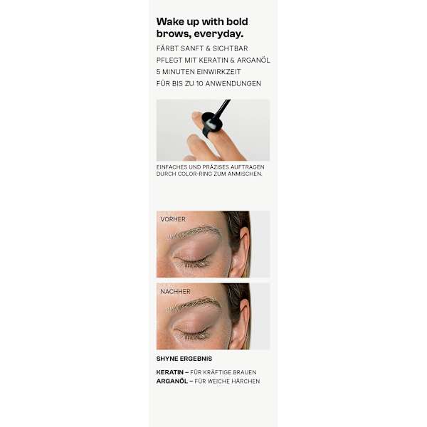 Augenbrauenfarbe Brow Color Dunkelblond SHYNE Professional