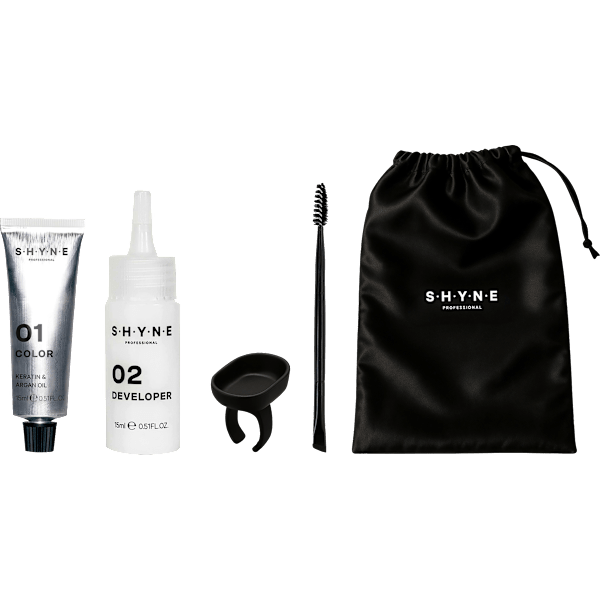 Augenbrauenfarbe Brow Color Dunkelbraun SHYNE Professional