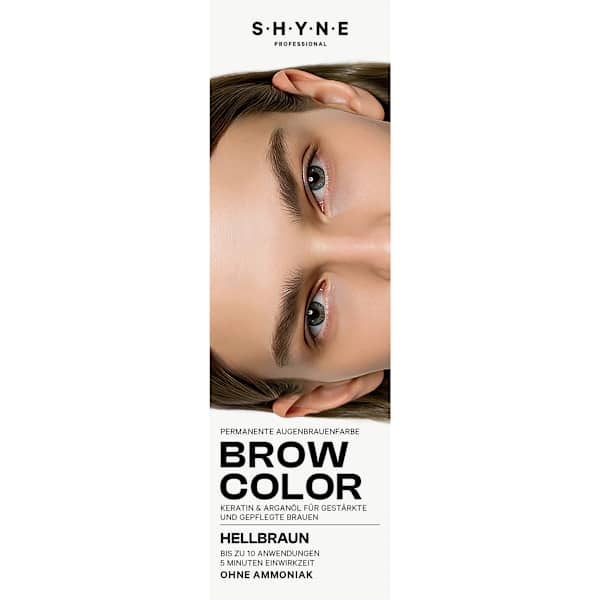 Augenbrauenfarbe Brow Color Hellbraun SHYNE Professional