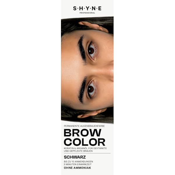 Augenbrauenfarbe Brow Color Schwarz SHYNE Professional