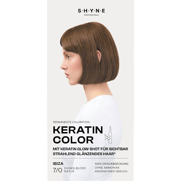 Haarfarbe 7/0 Ibiza Dunkelblond Natur SHYNE Professional