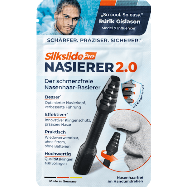 Nasenhaarentferner, Nasierer anthrazit SilkslidePro