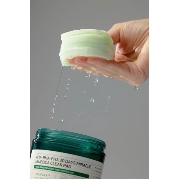 Gesichtsreinigungspads AHA-BHA-PHA 30 days Miracle Truecica SOME BY MI
