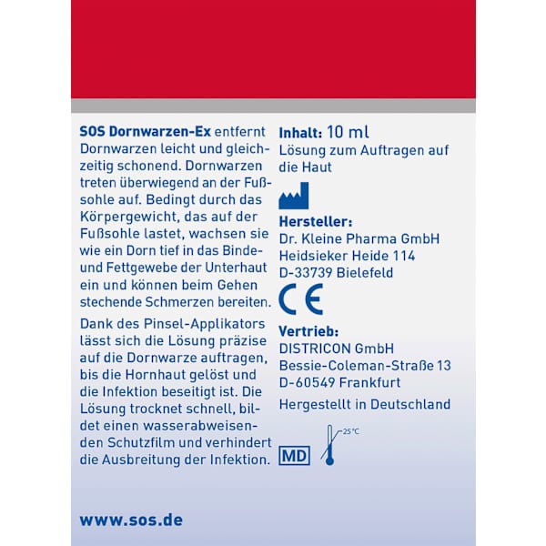Warzen Entferner Dornwarzen-Ex SOS
