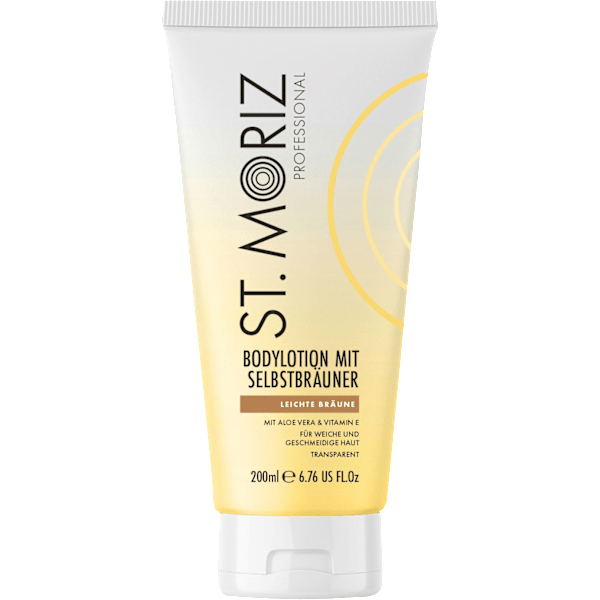 Bodylotion mit Selbstbräuner, leichte Bräune St. Moriz