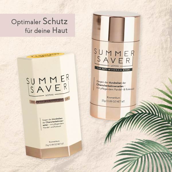 Anti-Wundreib Stick mit Mandel- & Kokosöl SUMMERSAVER