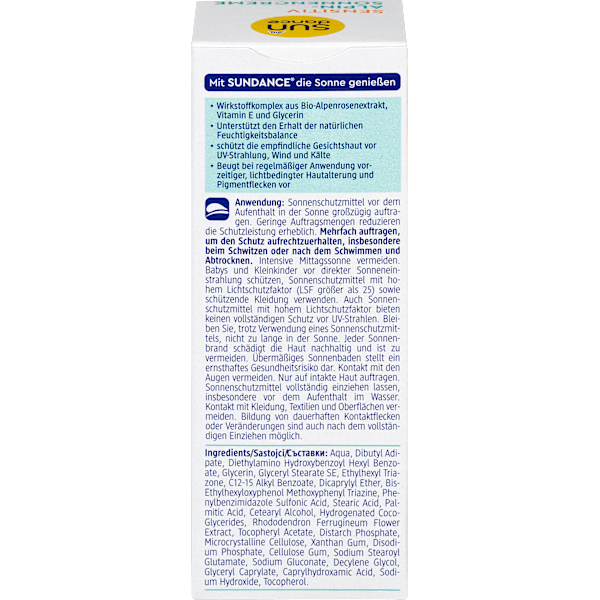 Sonnencreme Alpin sensitiv mit Kälteschutz, LSF 50 SUNDANCE