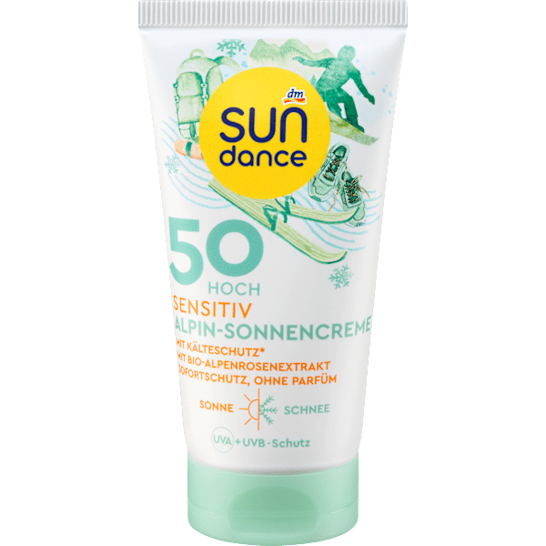 Sonnencreme Alpin sensitiv mit Kälteschutz, LSF 50 SUNDANCE
