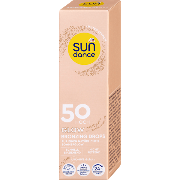 Sonnenfluid Gesicht GLOW bronzing drops, LSF 50 SUNDANCE
