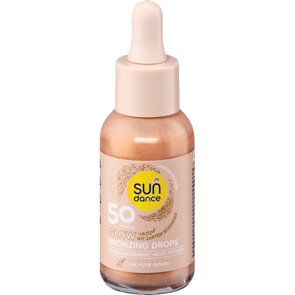 Sonnenfluid Gesicht GLOW bronzing drops, LSF 50 SUNDANCE