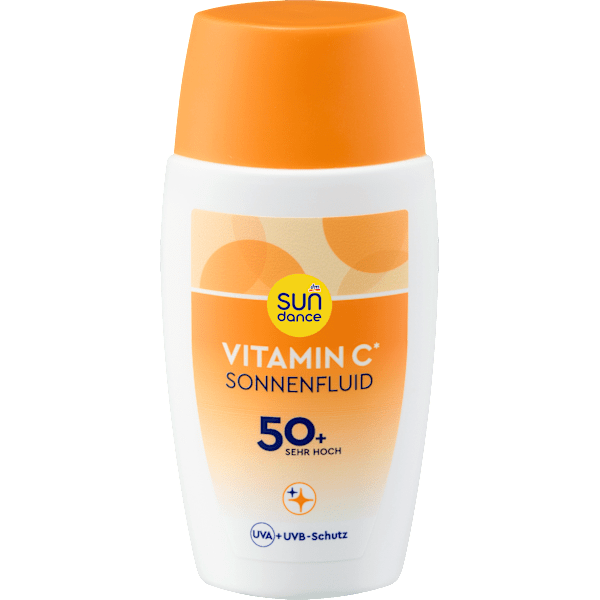 Sonnenfluid Gesicht mit Vitamin C, LSF 50+ SUNDANCE