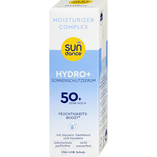 Sonnenfluid Serum Gesicht, Hydro+, LSF 50+ SUNDANCE