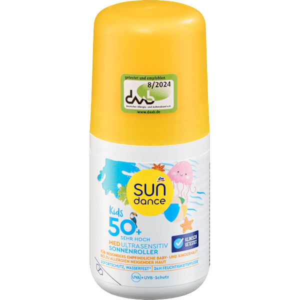 Sonnenroller Kids MED ultra sensitiv, LSF 50+ SUNDANCE