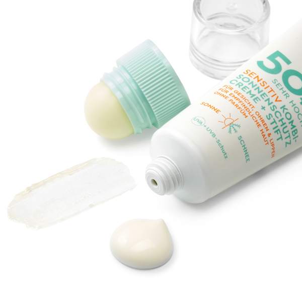 Sonnenschutz Kombi Gesicht sensitiv Creme & Stift, LSF 50 (25 ml & 3 g) SUNDANCE