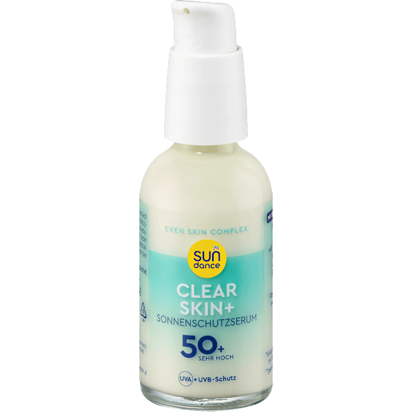 Sonnenschutzserum Gesicht clear skin+ LSF 50+ SUNDANCE