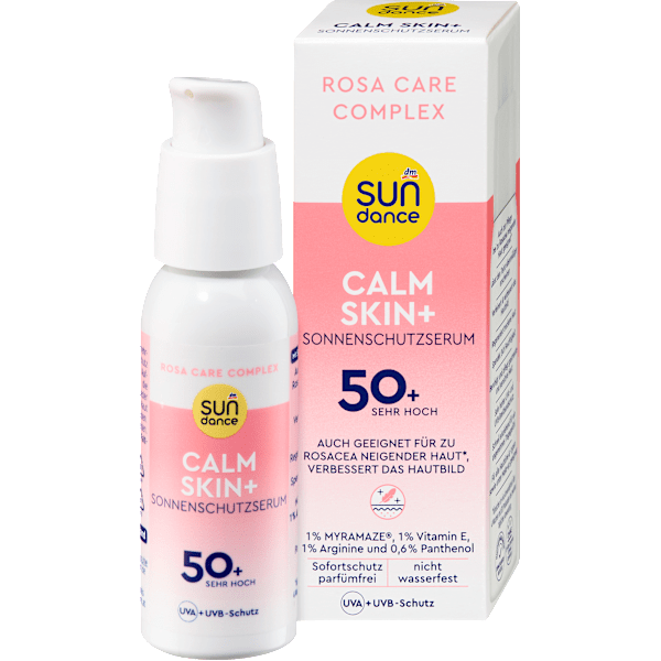 Sonnenserum calm skin+, LSF 50+ SUNDANCE