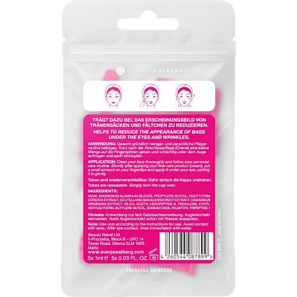 Augencreme eyebaghack (5x1 ml) Svenja Walberg
