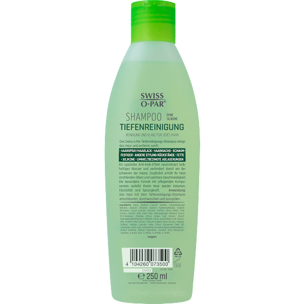 Shampoo Tiefenreinigung Swiss-o-Par