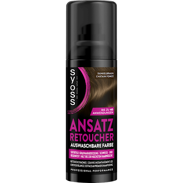 Ansatz Retoucher Dunkelbraun Syoss