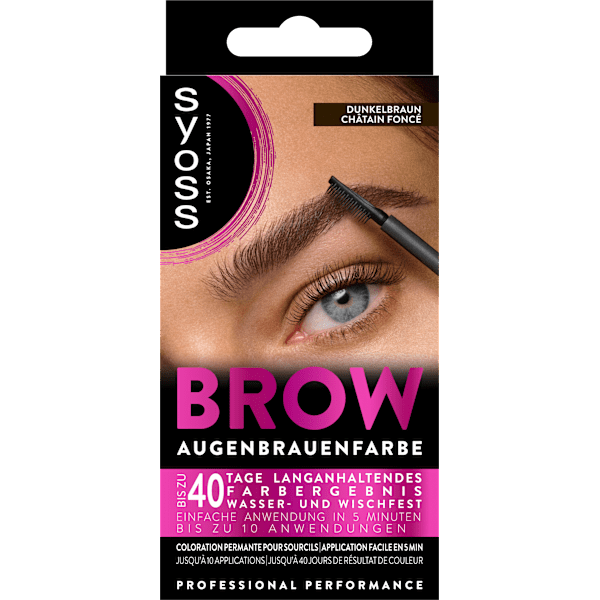 Augenbrauenfarbe Dunkelbraun  4-1 syoss
