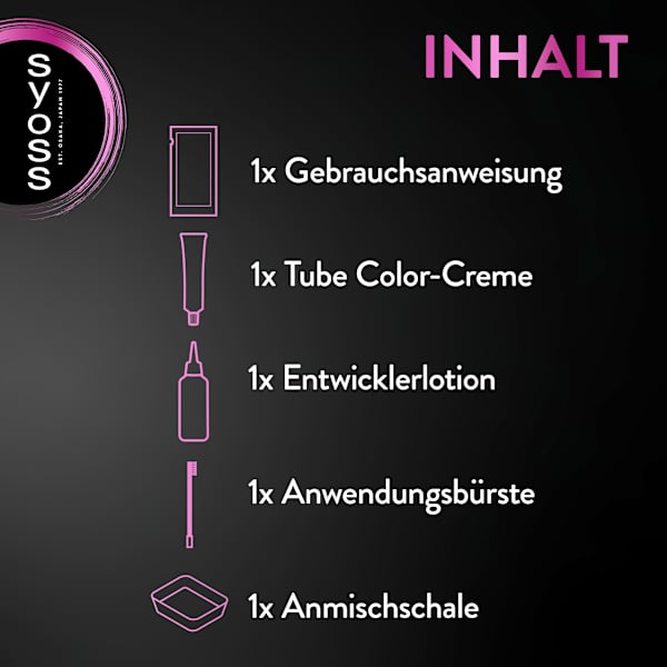 Augenbrauenfarbe Schwarz 1-1 syoss