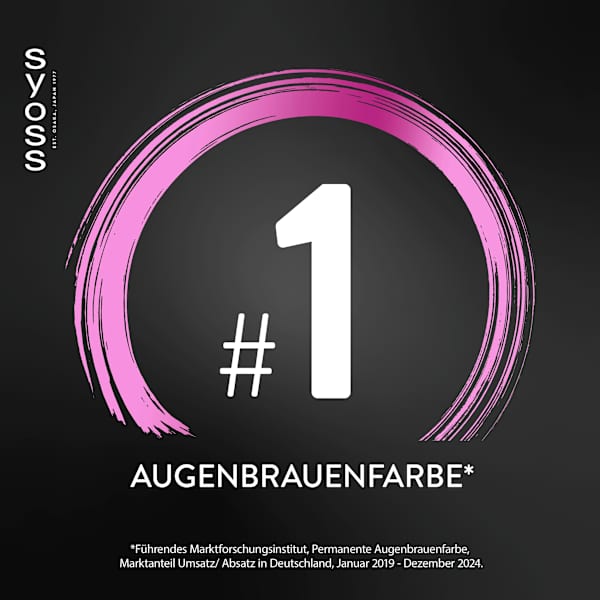 Augenbrauenfarbe Schwarz 1-1 syoss