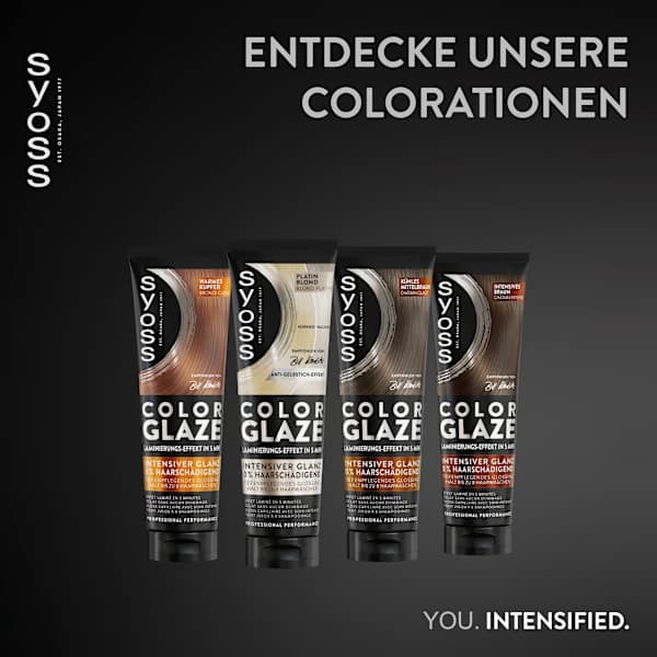 Farb-Glanzbehandlung Glossing Color Glaze Platin Blond Syoss