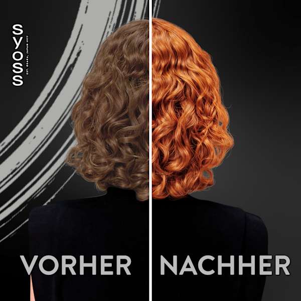 Farb-Glanzbehandlung Glossing Color Glaze Warmes Kupfer Syoss
