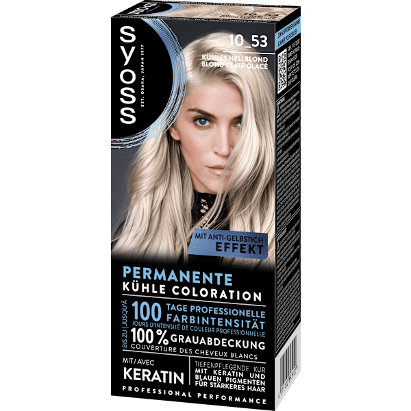 Haare Aufheller 10_53 Kühles Hellblond Syoss