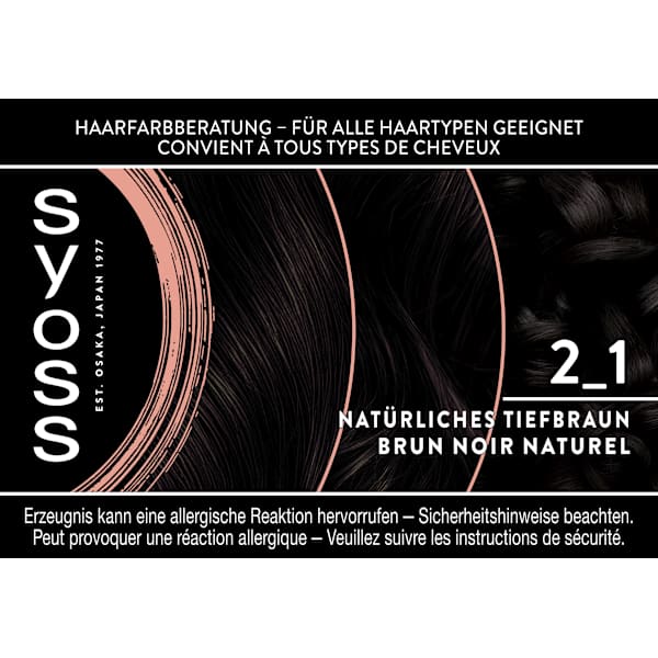 Haarfarbe 2_1 Natürliches Tiefbraun Syoss