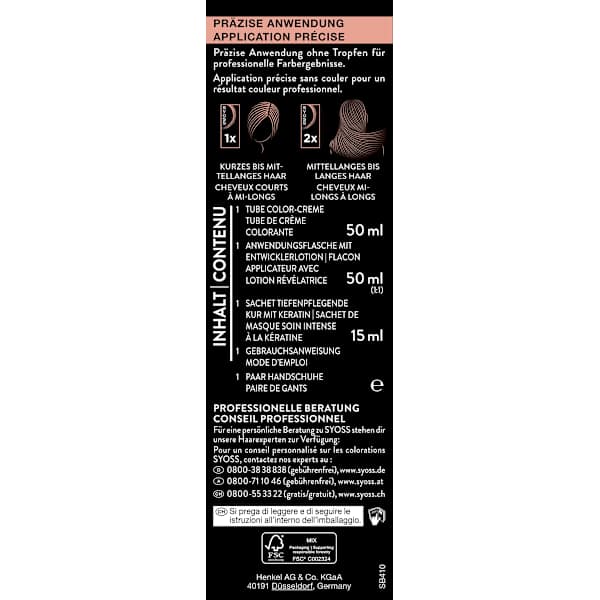 Haarfarbe 4_1 Mittelbraun Syoss