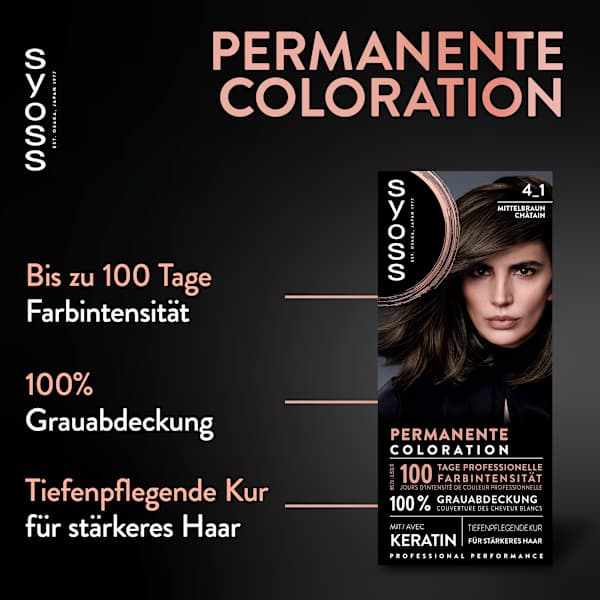 Haarfarbe 4_1 Mittelbraun Syoss