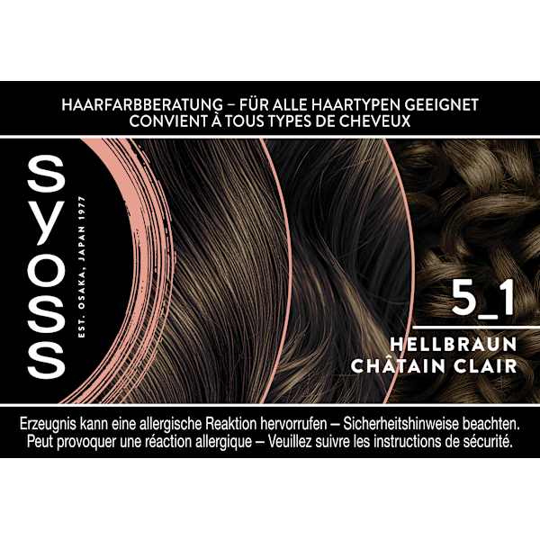 Haarfarbe 5_1 Hellbraun Syoss