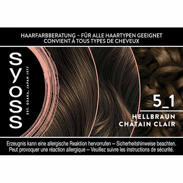 Haarfarbe 5_1 Hellbraun Syoss