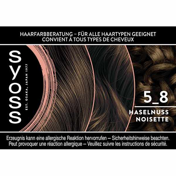Haarfarbe 5_8 Haselnuss Syoss
